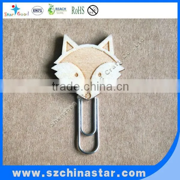 Decorative metal crafts clip for office and promotional gift