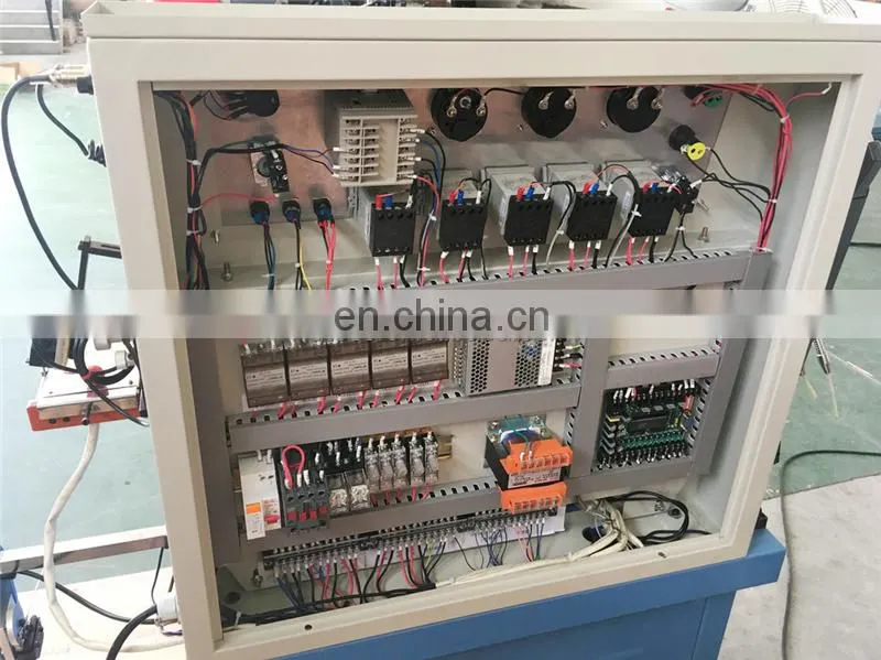 WS586 WING SINGA Automatic multi functional ribbon polyester satin fabric label cutting and folding machine with end mitre fold
