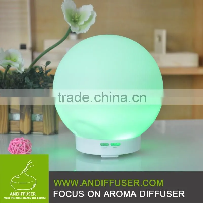 wholesale special design 400ml green round electric aromatherapy air diffuser machines