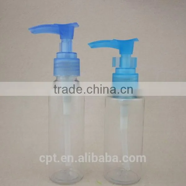100% new material 60ml sample empty lotion bottles with lotion pump