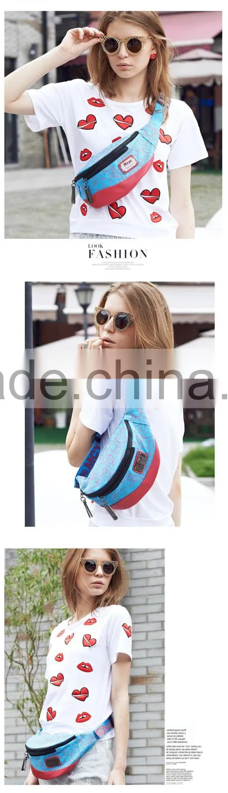 Fashion bum bag sport waist bag