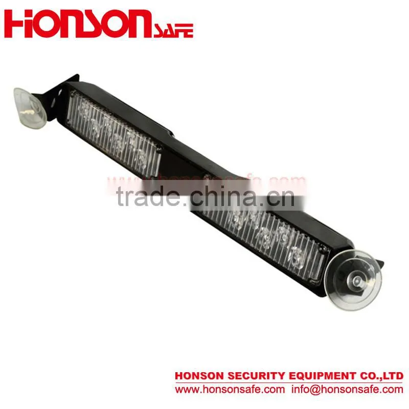 Amber LED Warning Sucker Visor Light Traffic Lights for Vehicle HV-264
