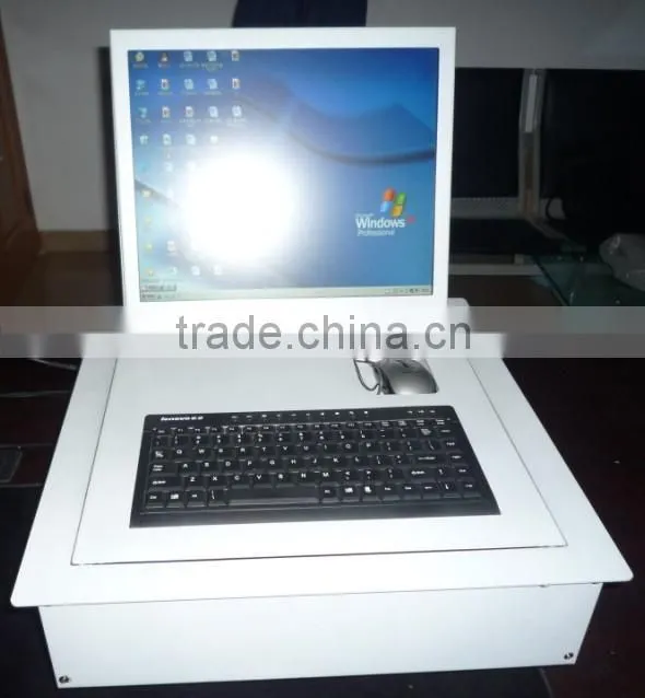 Remote Control CE Marked Motorized LCD Lift In Conference System