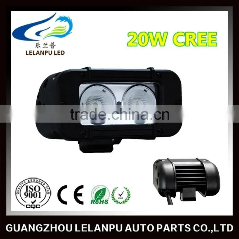 New design led head light bar single row 20w 4.7inch led work lamp
