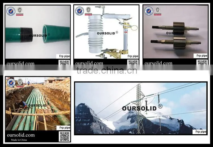High quality impact resistance insulated tubing glassfiber sleeve
