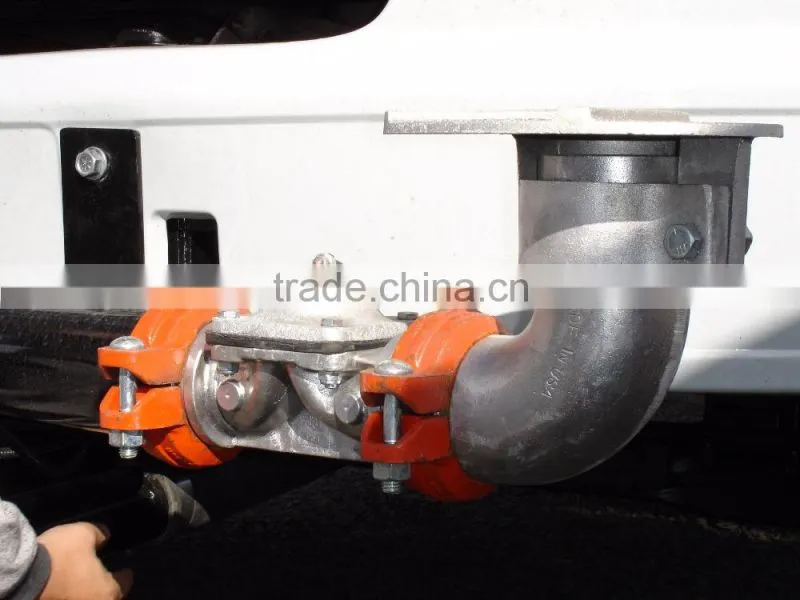 3 inch 90 degree grooved aluminum painted or polished pipe elbow for water truck pipe fittings