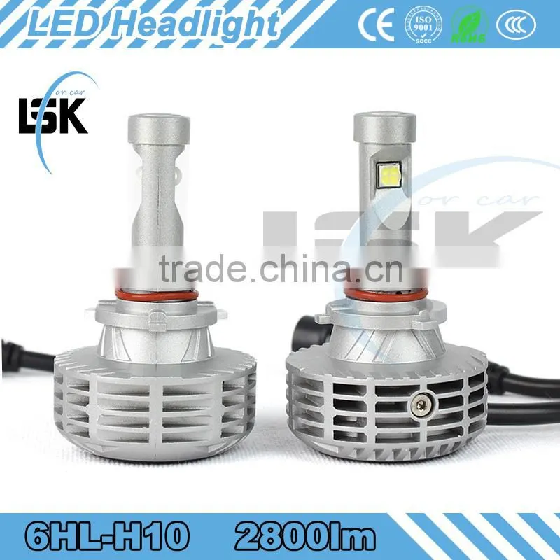lifespan up 50,000hrs All in one kit 12V 24V h10 led head light conversion kit