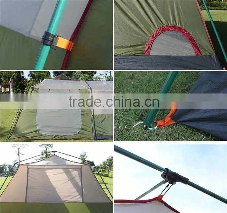 12 Person Camping Hiking Teepee Fishing Shade Big Play Shelter Luxury Hotel Family Tent