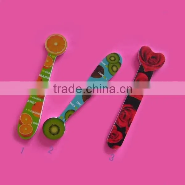 EB1027 Best selling items promotional fashion beauty new arrival printed disposable nail file