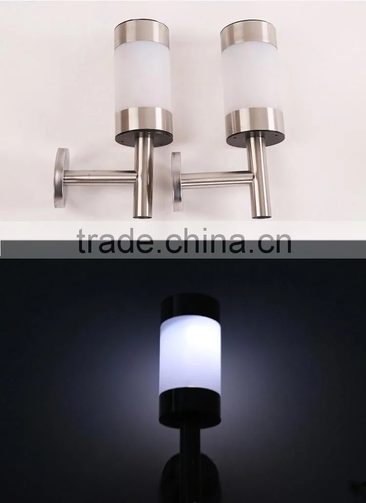 Garden solar lamps led stair wall mounted solar light