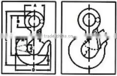 Eye Slip Hook With Latches