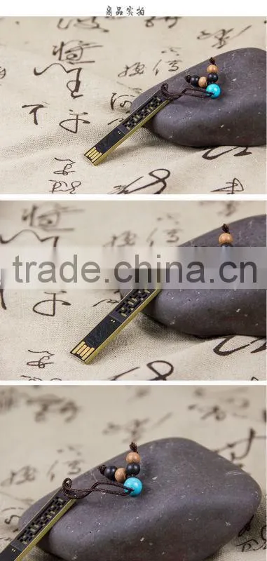 2015 Business Gift Wooden Brass USB Flash Drive,USB Stick,USB