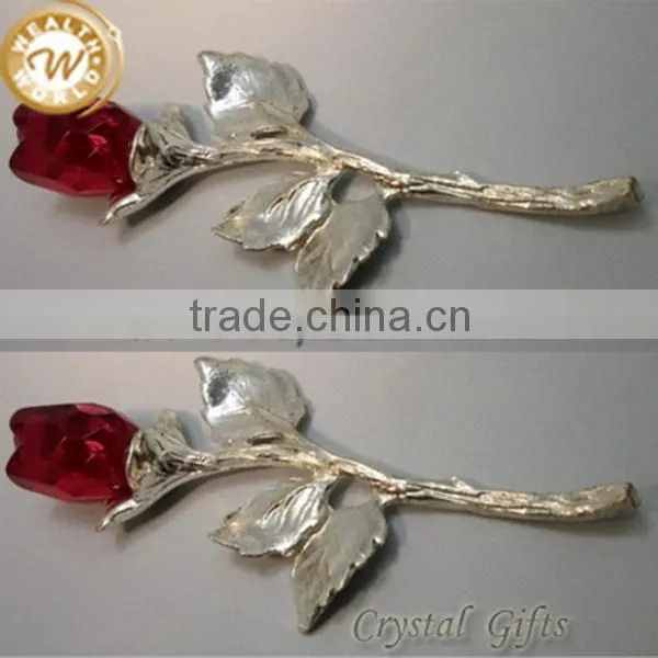 Contemporary unique crystal decorative flower