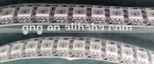 WS2812b led strip with smd144pcs leds full color pixel strip light