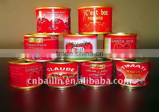 400g BAIHE brix28-30 canned tomato paste