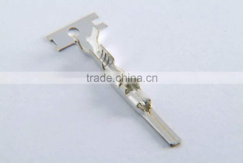 Wire end terminal with brass tin plated