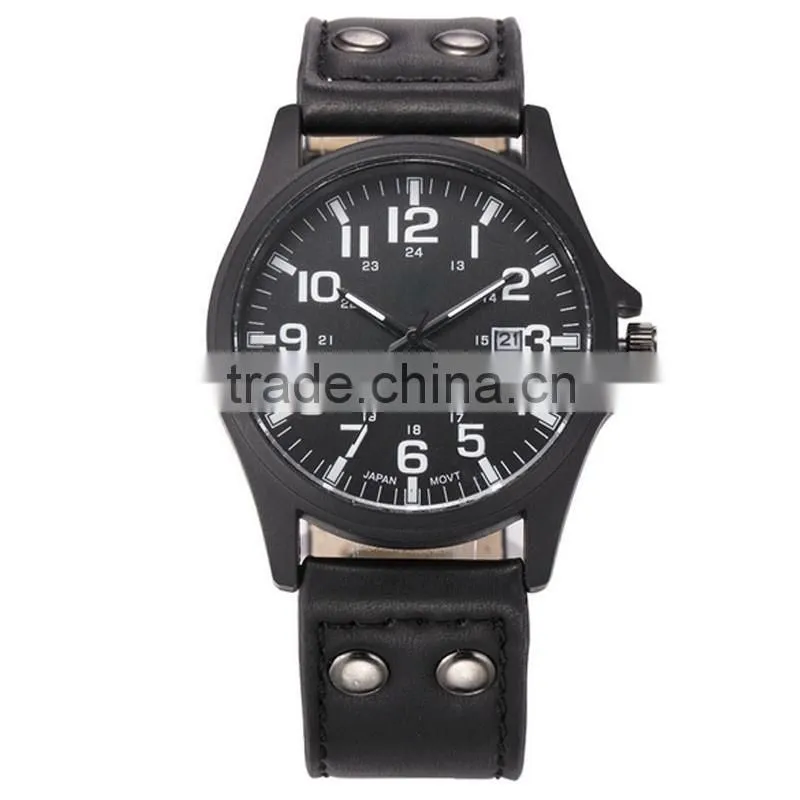 2016 colorful metal watch with multi color strap watches for man
