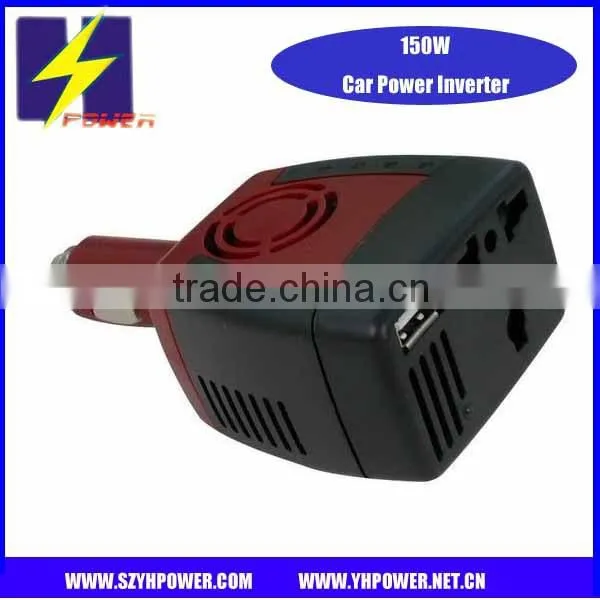 Car Inverter 150W 12V To 220V For Laptop,Camera