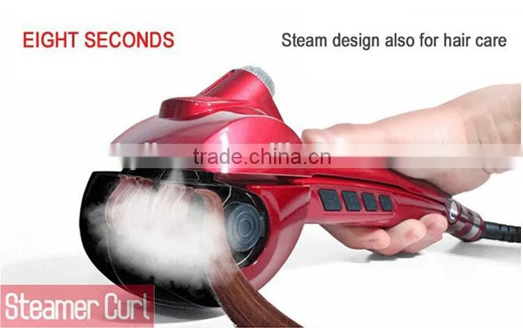 Newest Disign Purple Electric Profeessional Hair Straightener With Brush