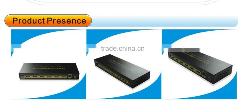1.4v 4k*2k HDMI matrix 4x2 with with Toslink Audio Output