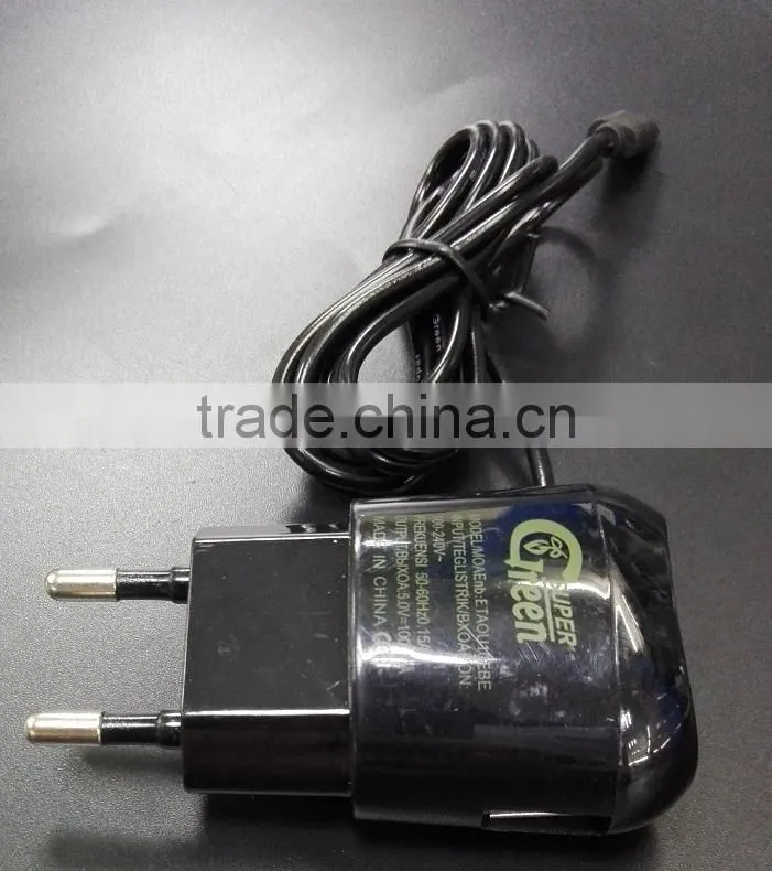original hot sell factory new design2 in 1 wall light charger green light 2 in 1wall charger with USB high quality