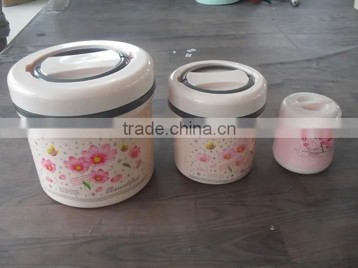 2011 plastic stainless steel thermos casserole