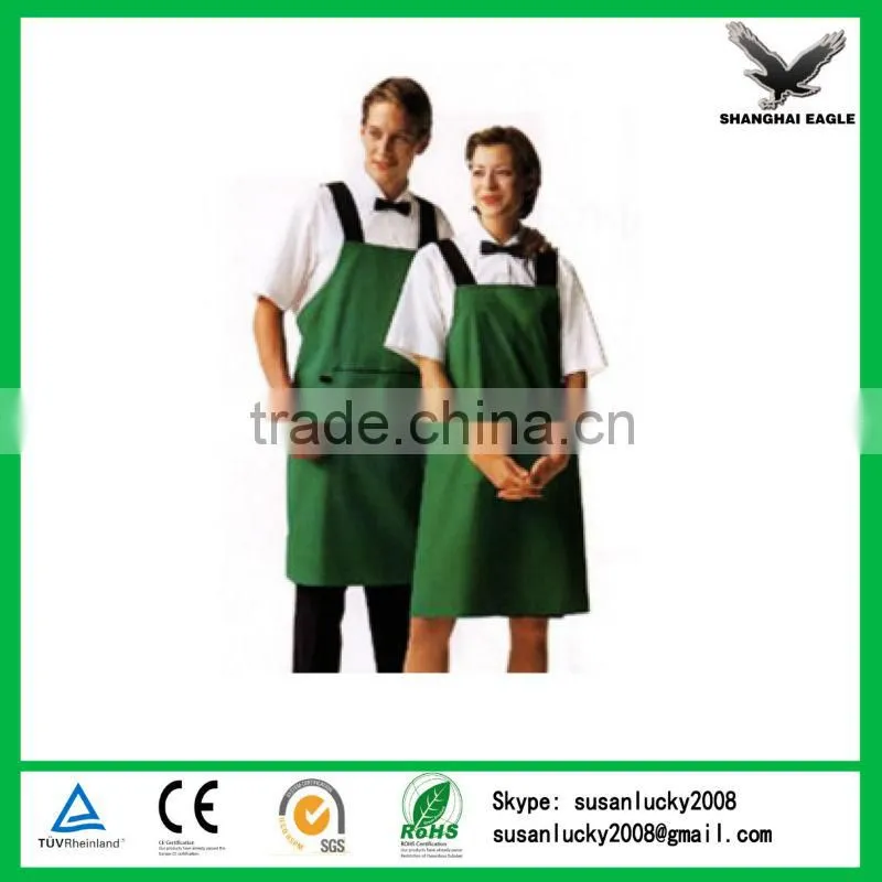 New Cute BowKnot Women Kitchen Restaurant Bib Cooking Bibapron With Pocket Gift