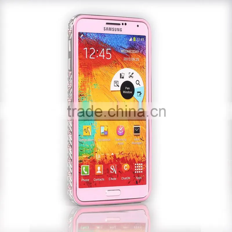 Two Piece Design Mental+TPU Phone Case for Samsung Note 3