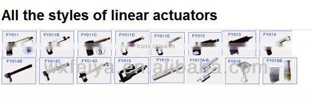 FY011C 12v dc for Sofa Actuator electric linear actuator