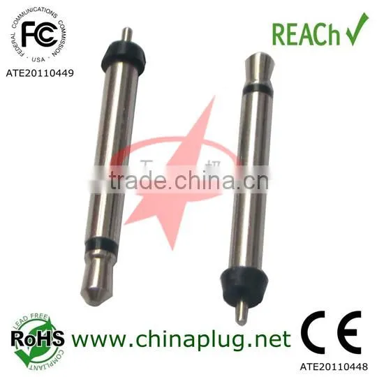 Low cost 24.5L nickel plated plug for 2.5 phone jack of semiconductor