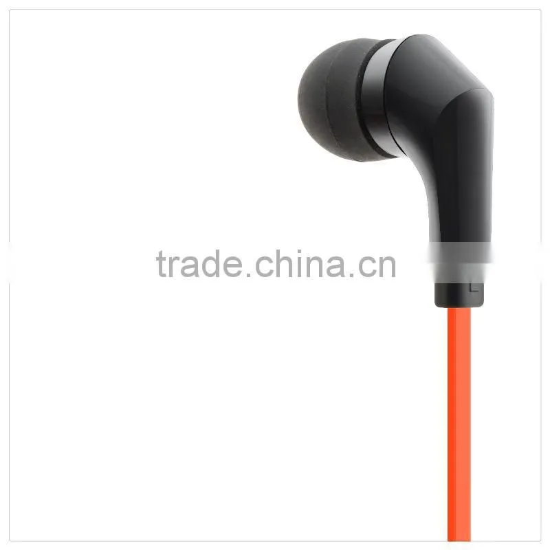 hot sale metal earcup good quality colorful wired Earphone