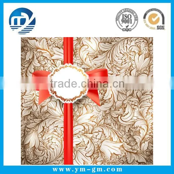 Luxury Glossy Lamination Printing custom gift wrapping paper