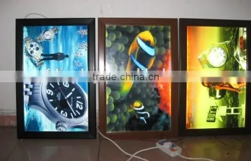 cheap price wall mount small led acrylic light swith box