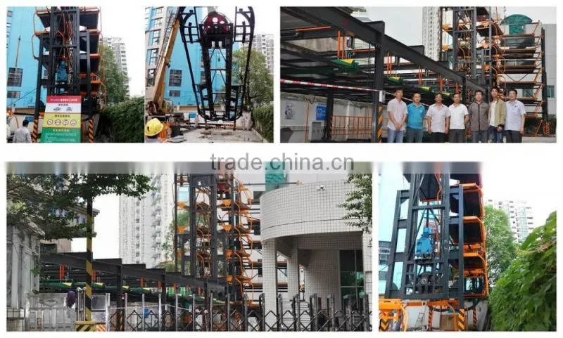 7 layers 12 cars Vertical Cycle Parking System