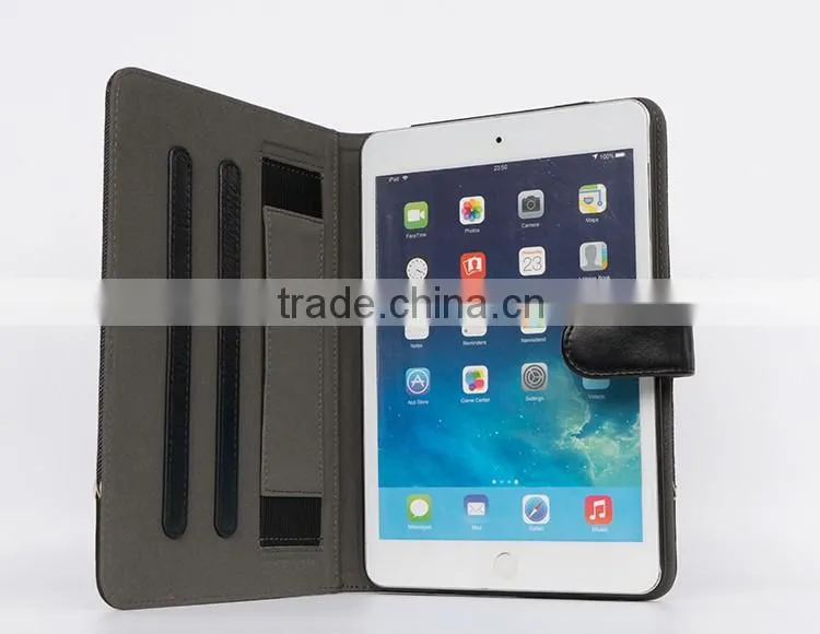 Wholesale alibaba, for ipad mini 3 flip cover case with auto sleep wake function