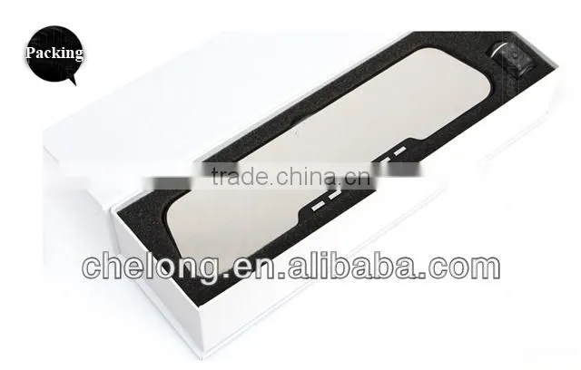 2.7" TFT Front & Back Display HD 720P Automobile Rearview Mirror Data Recorder