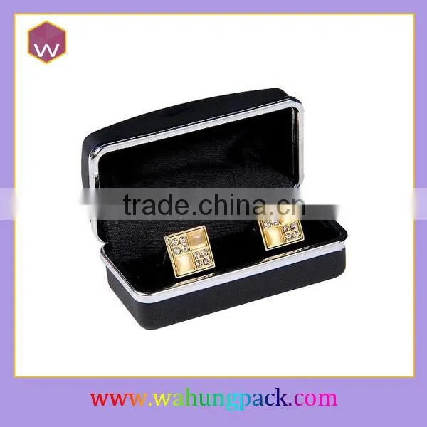 Leather Watch and Cufflink Box Leather