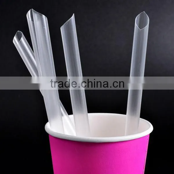 Spoon drinking straws