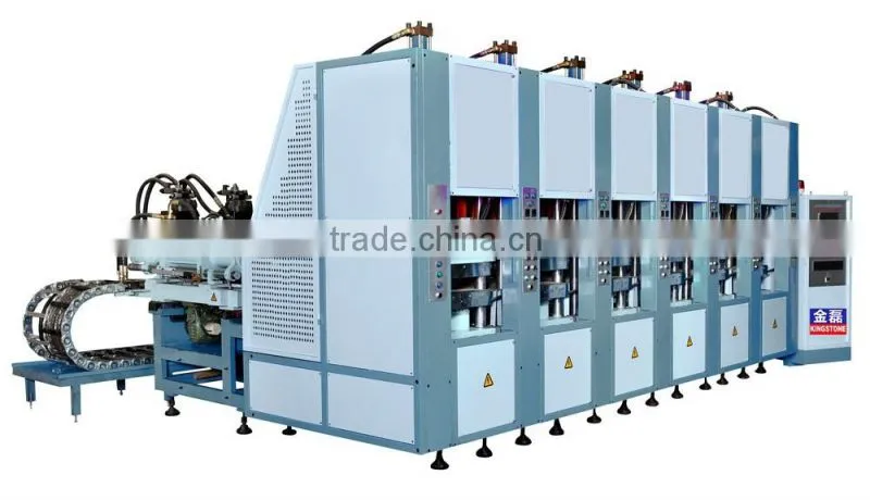6 Stations Footwear EVA Garden Shoes Machine with CE Certificate JL-198