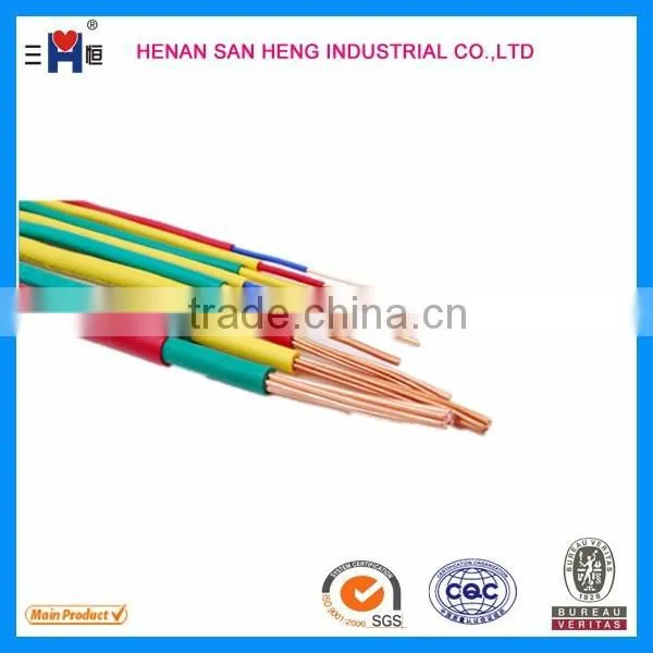 10mm electrical cables and wires PVC insulation and sheath Cable