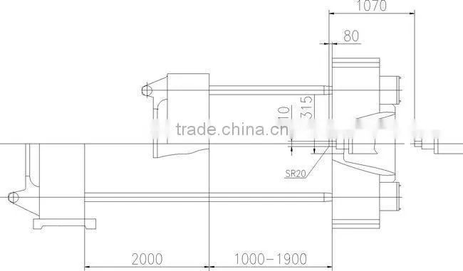 HTW110JB Automatic plastic injection molding machine with variable pump