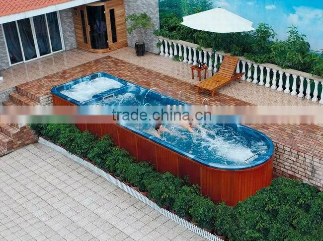 Luxury whirlpool swimming pool hottub for 2 person WS-S08M