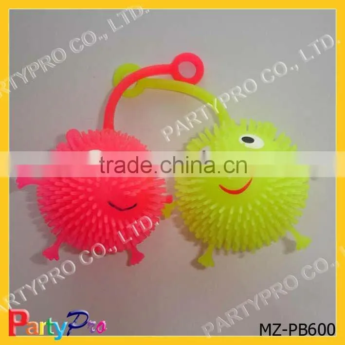duck shape flashing puffer ball