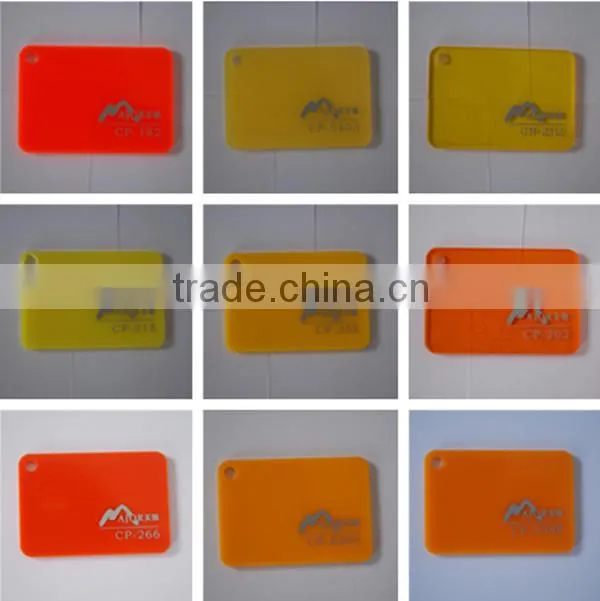 advertising light box white color acrylic sheets