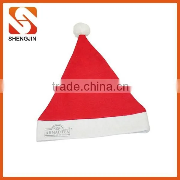 SJ-6912 Hot selling felt holiday santa hat chrismas decoration hat