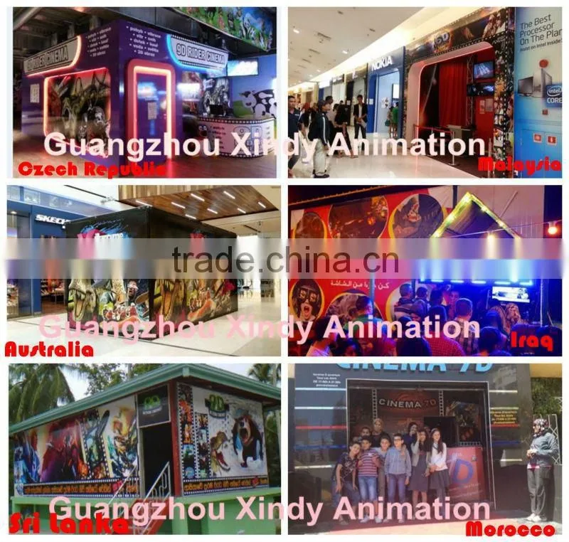 Potenial motion mini 4d cinema equipment for sale
