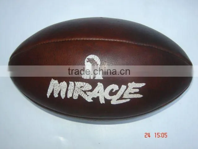Split Leather Rugby ball