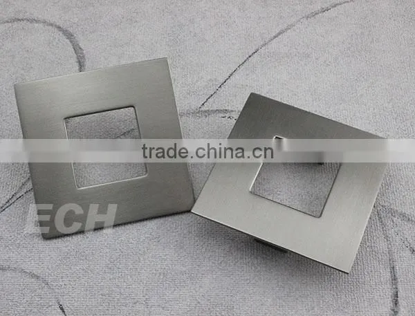 High quality zinc alloy square kitchen cabinet handles