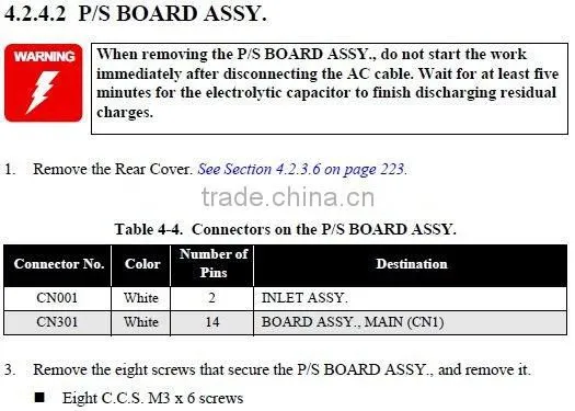 Power Supply Board for Epson DX5 Printer, Power Board for epson printer