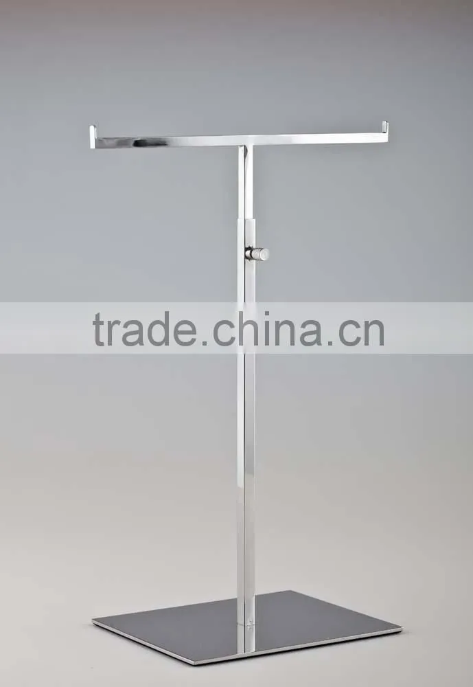 Metal fancy woman handbag stand for handbag stand